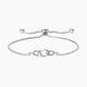 Véda Linked Moissanite Bracelet