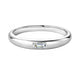 Ariston Inlaid Emerald-Cut Moissanite Ring