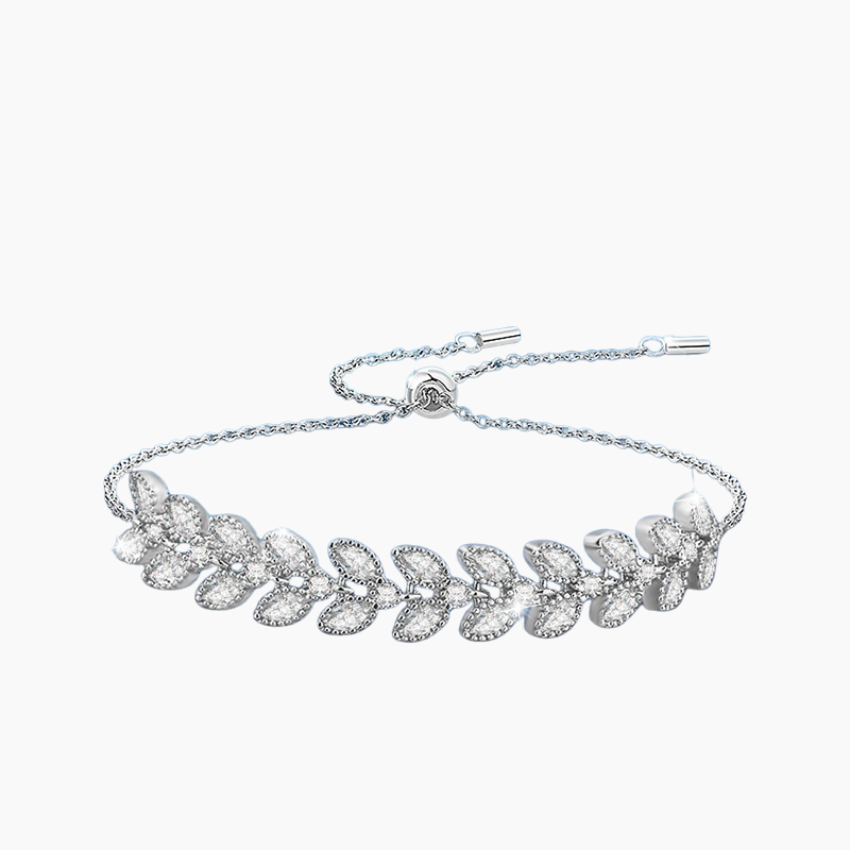 Ivy Fleur Moissanite Bracelet