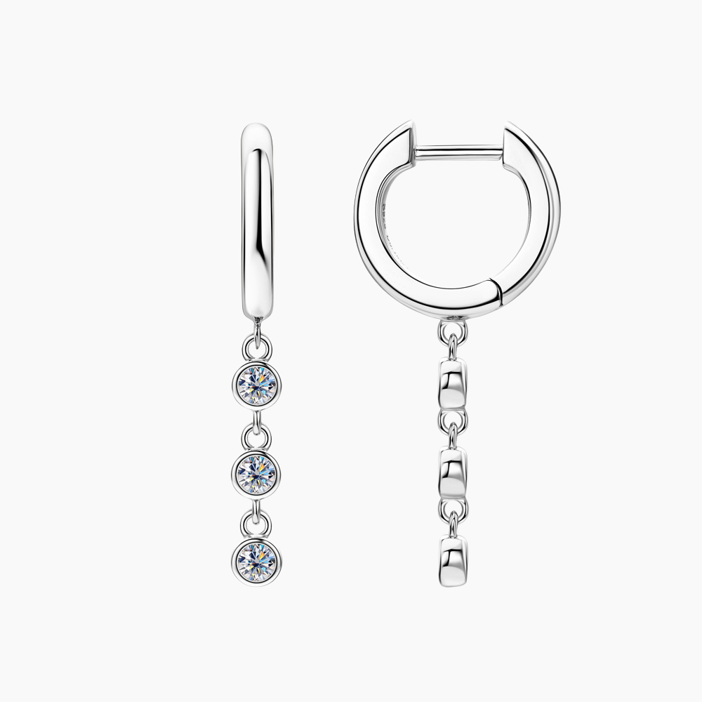 Tassel Moissanite Earrings