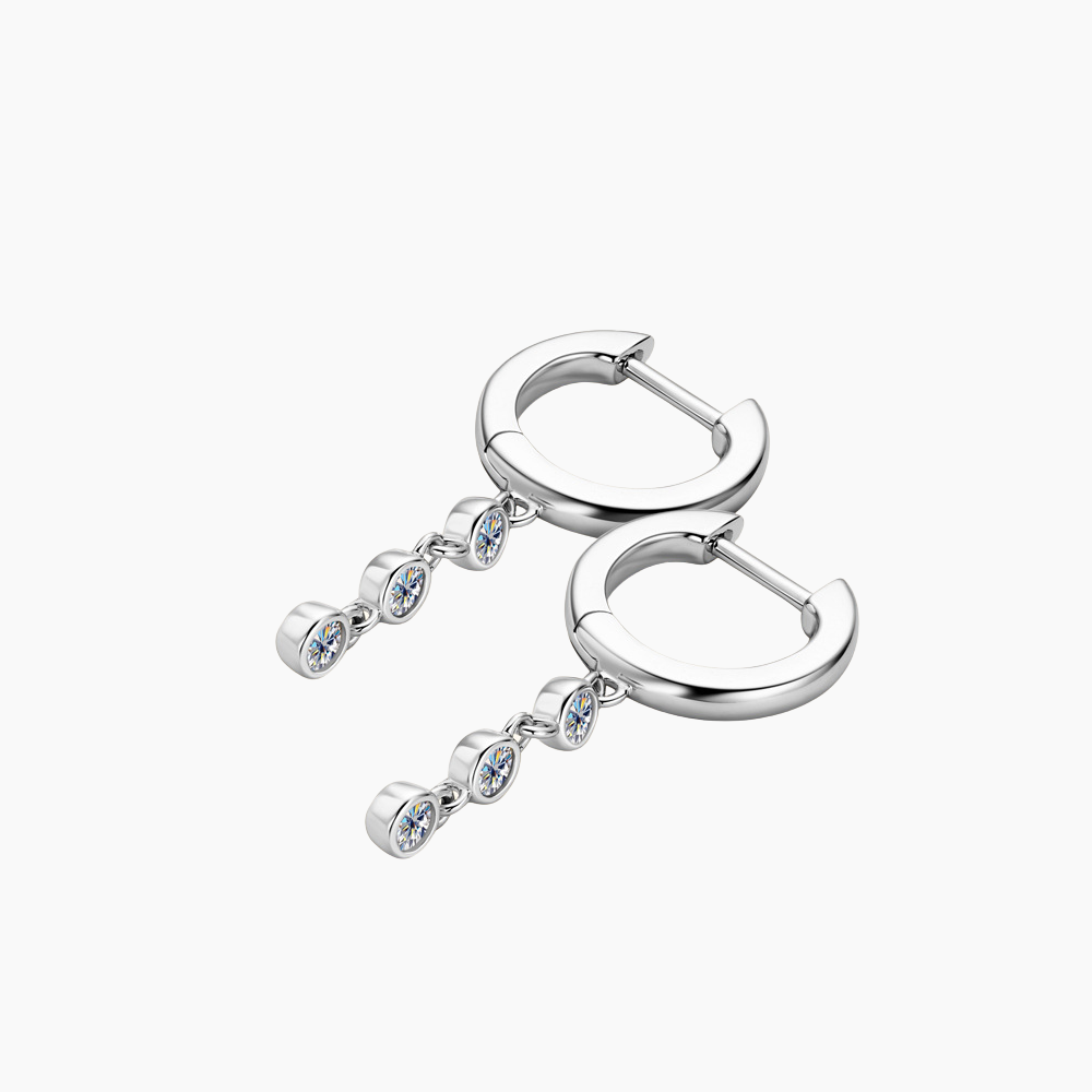 Tassel Moissanite Earrings