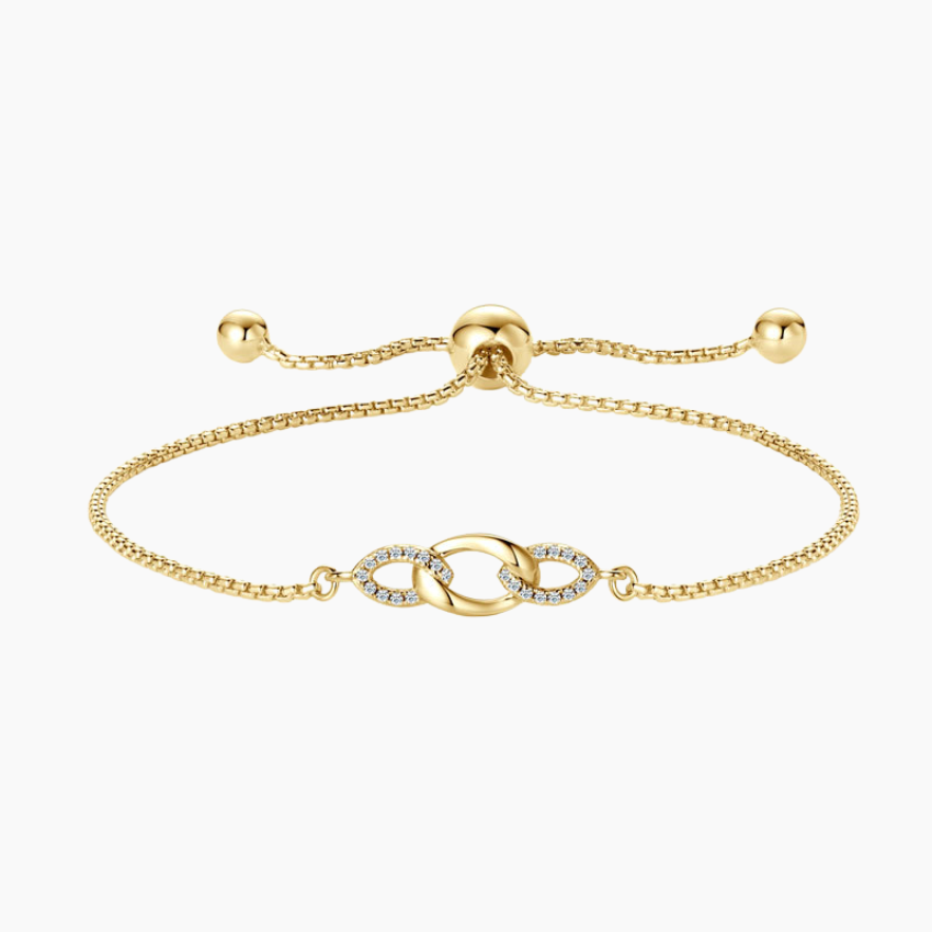 Véda Linked Moissanite Bracelet