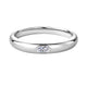 Aveline Inlaid Oval-Cut Moissanite Ring