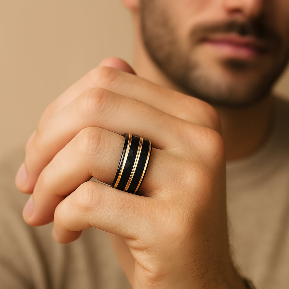 The Knight Tungsten Ring For Men