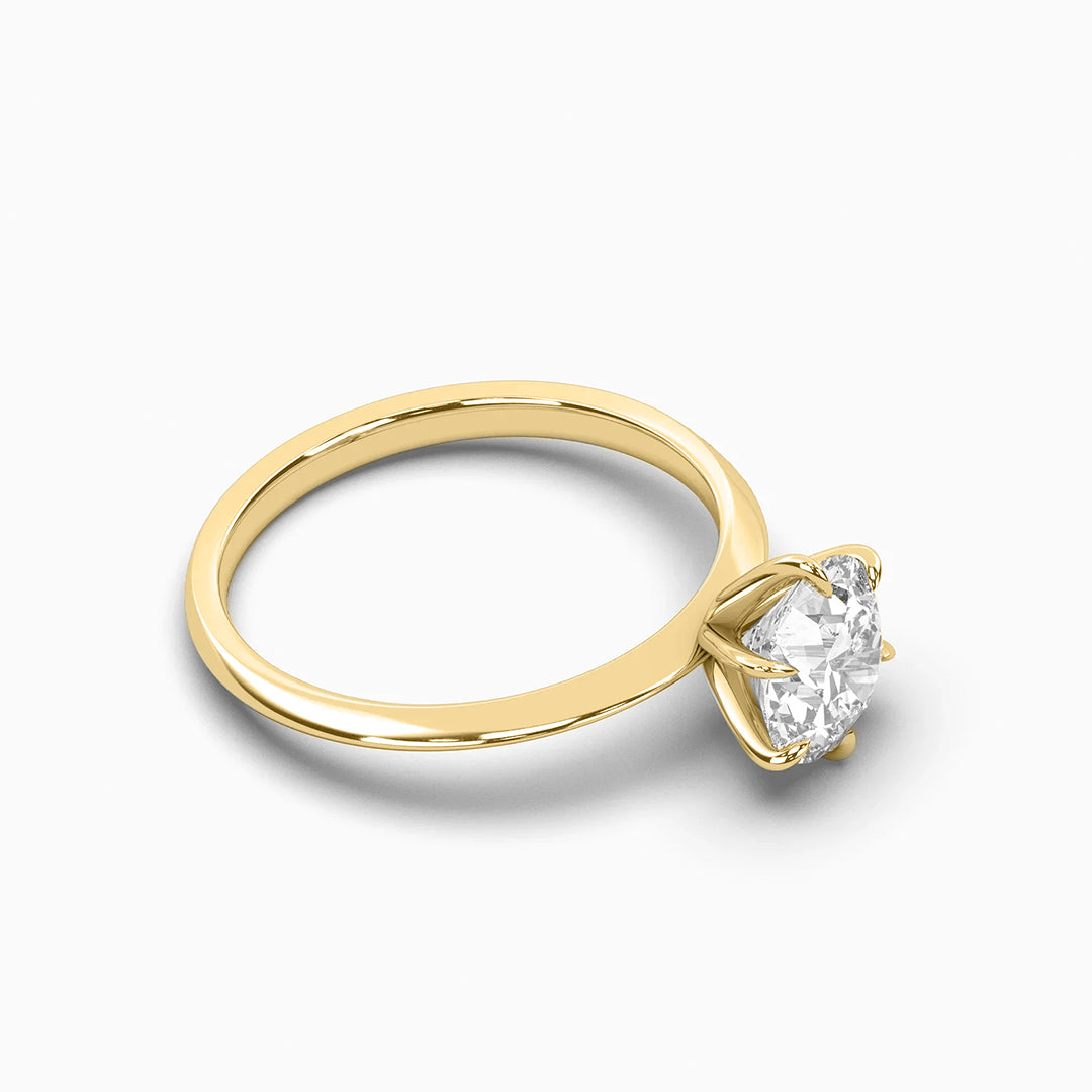 Celestia 6-Prong Solitaire Moissanite Ring