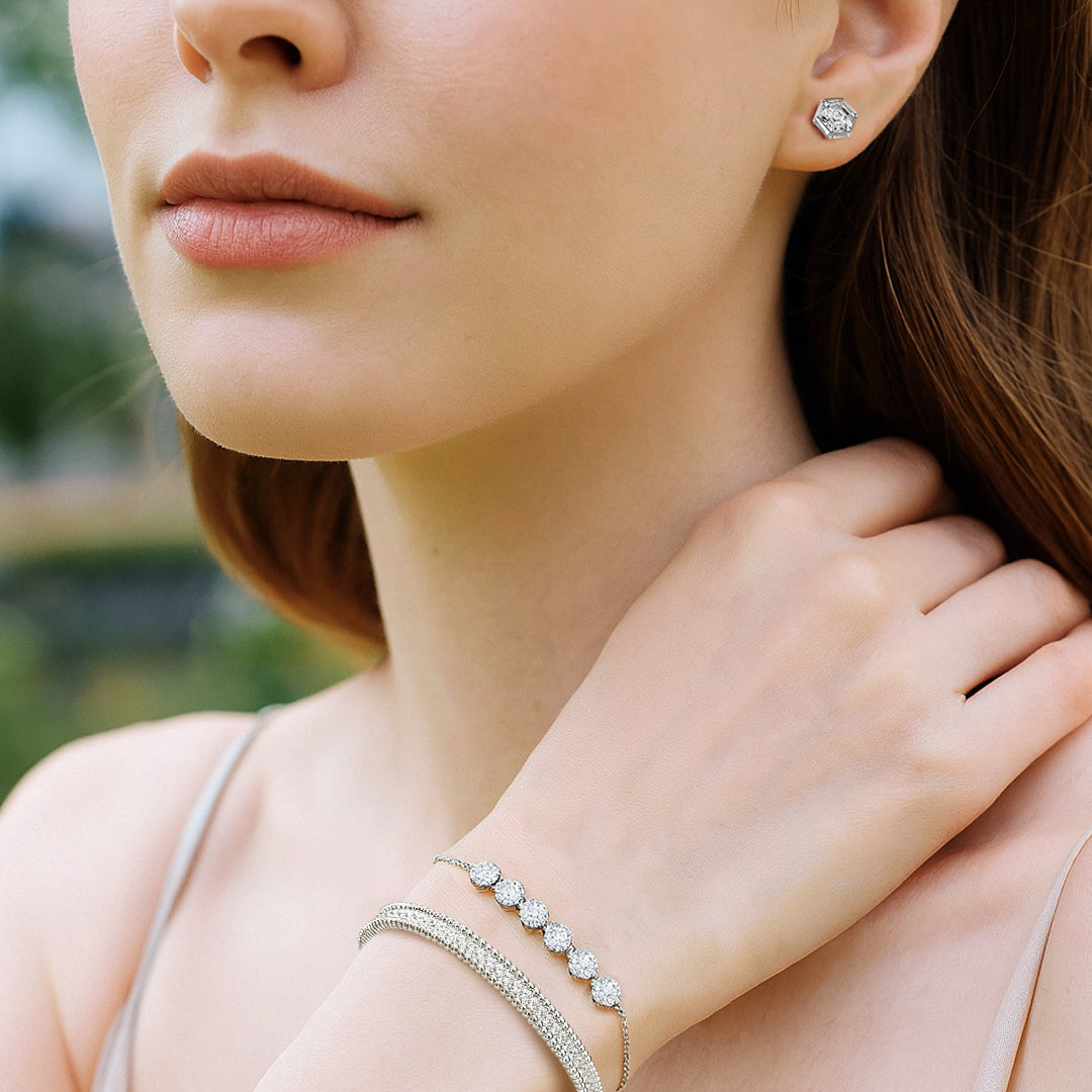 Aurella Linked Tennis Bracelet