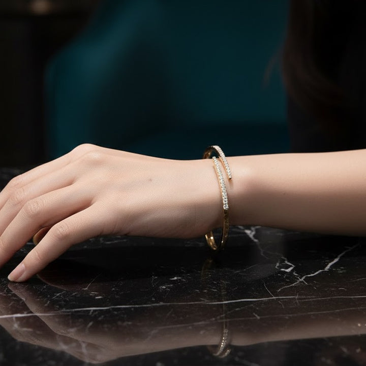 Yamira Lab Diamond Cuff Bracelet