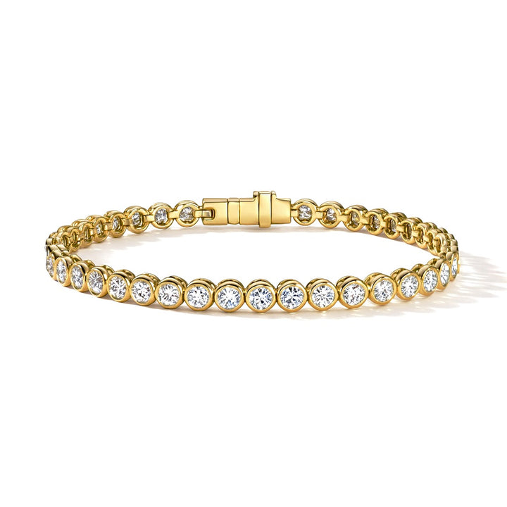 Sanya Round-Cut Tennis Lab Diamond Bracelet