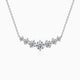 Cascade 6 Round-Cut Moissanite Necklace