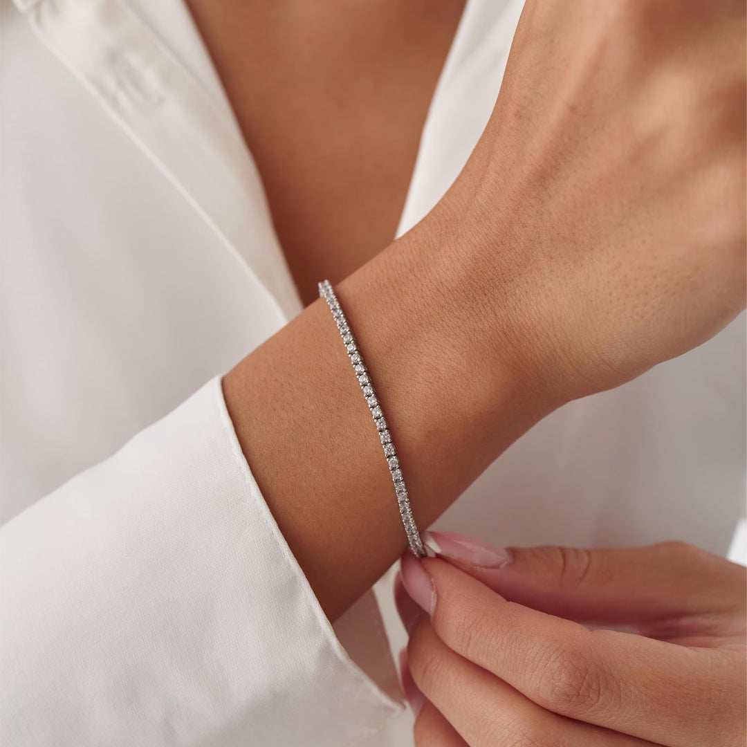 Celestia Tennis Moissanite Bracelet