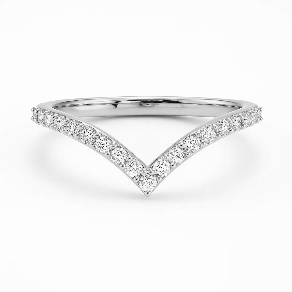 Nasira Tiara Pavé Lab Diamond Ring