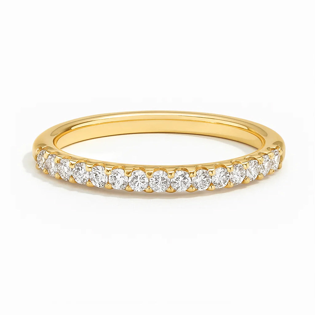 Sienna Half Eternity Lab Diamond Ring