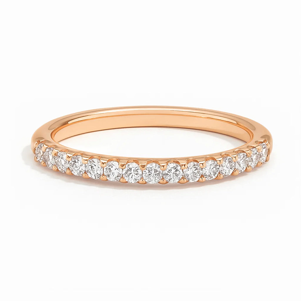 Sienna Half Eternity Lab Diamond Ring