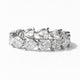 Elysian Pear-Cut Moissanite Eternity Ring