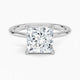 Isadora Princess-Cut Moissanite Ring