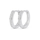 Juniper Hoop Moissanite Earrings