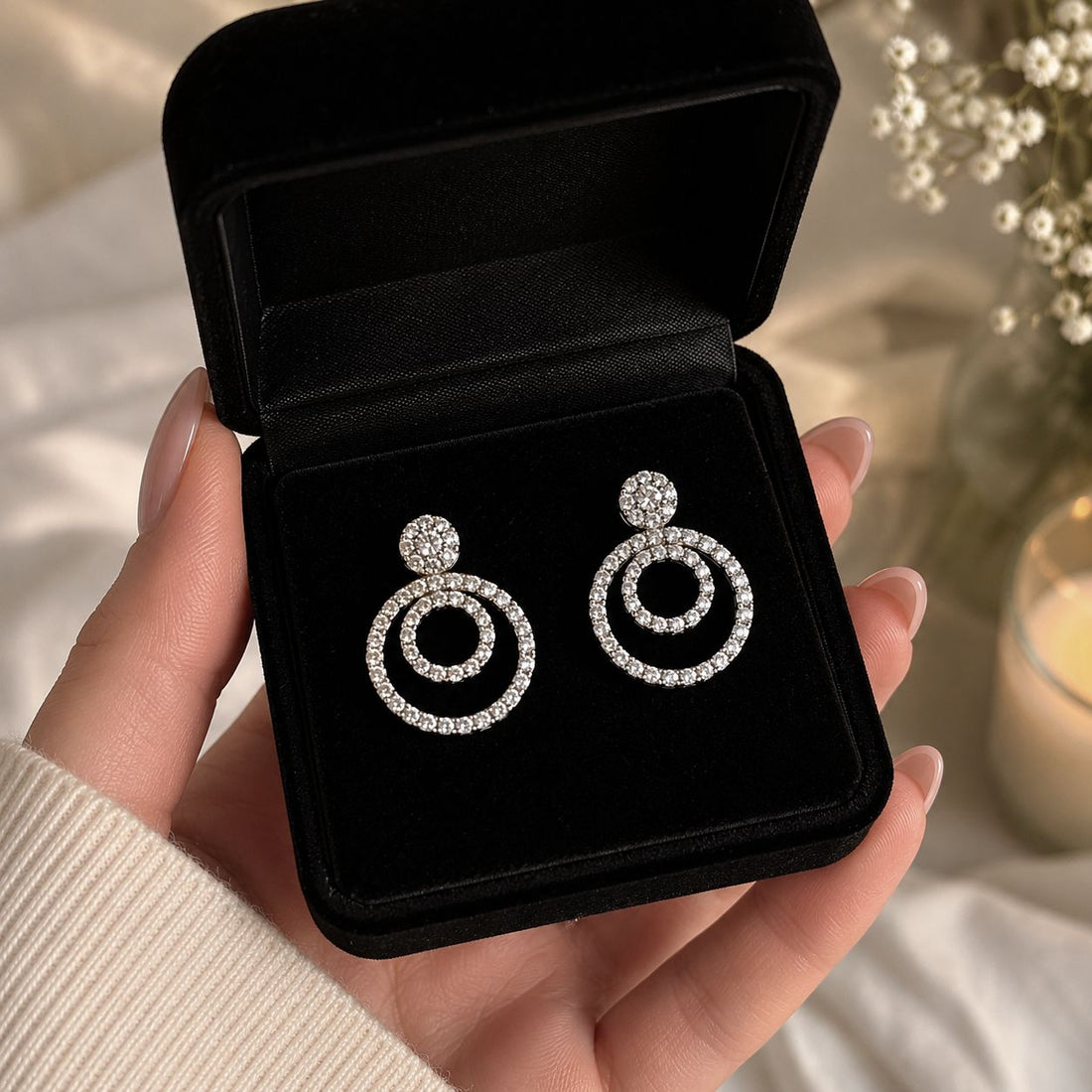 Kalea 3-in-1 Convertible Lab Diamond Earrings