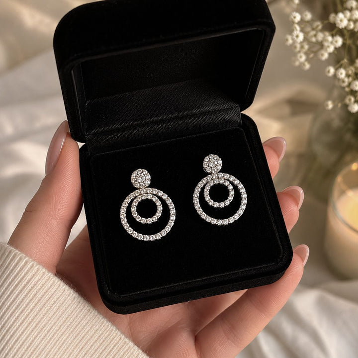 Kalea 3-in-1 Convertible Moissanite Earrings