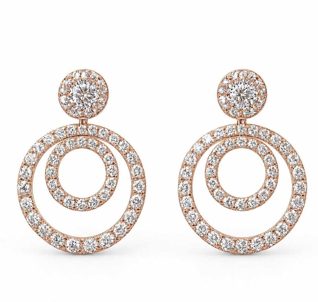 Kalea 3-in-1 Convertible Lab Diamond Earrings