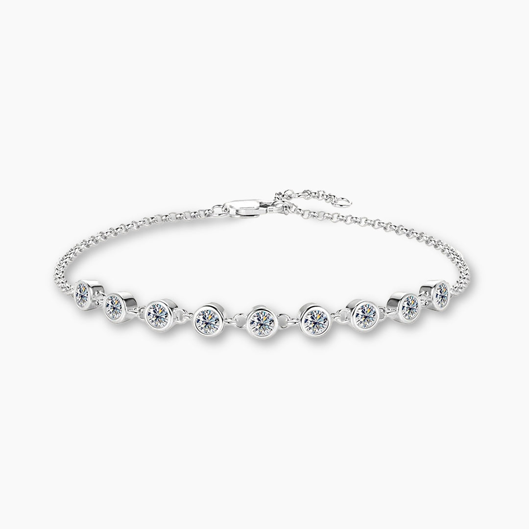 Lana Moissanite Linked Tennis Bracelet