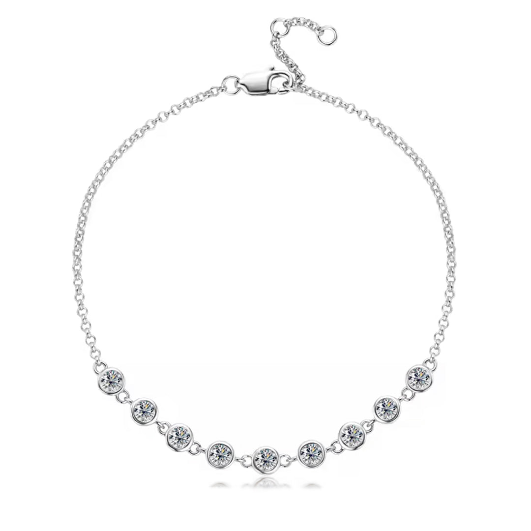 Lana Moissanite Linked Tennis Bracelet
