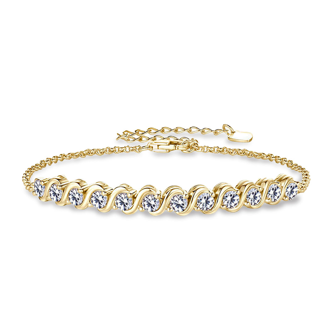 Marigold Moissanite Bracelet