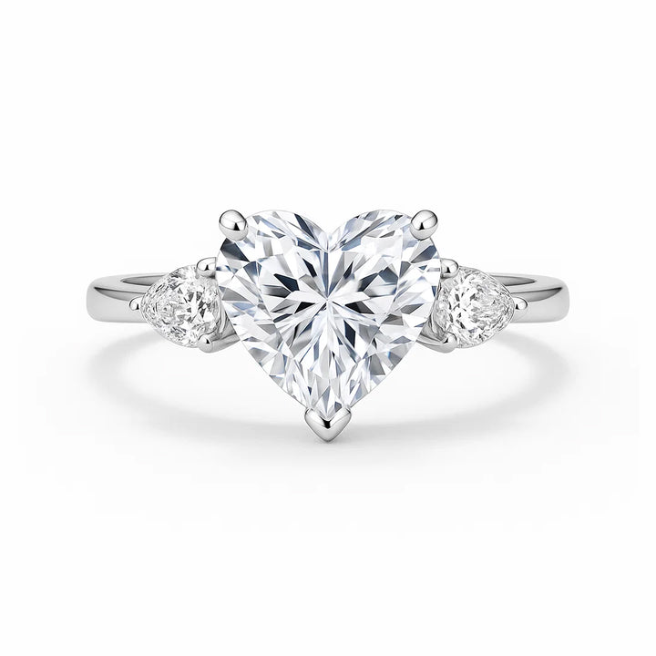 Amoura Heart Moissanite Ring