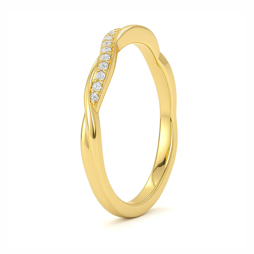Claribel Lab Diamond Ring