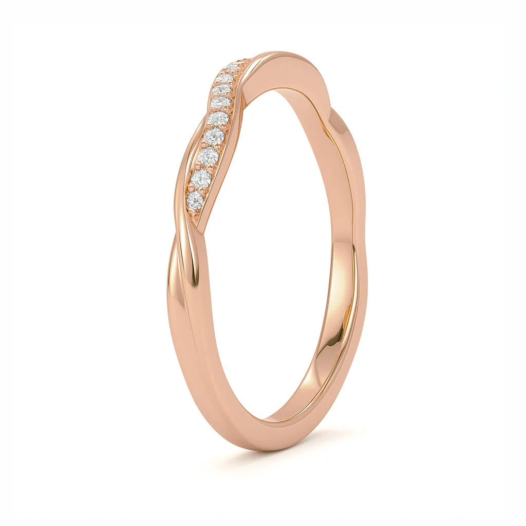 Claribel Lab Diamond Ring