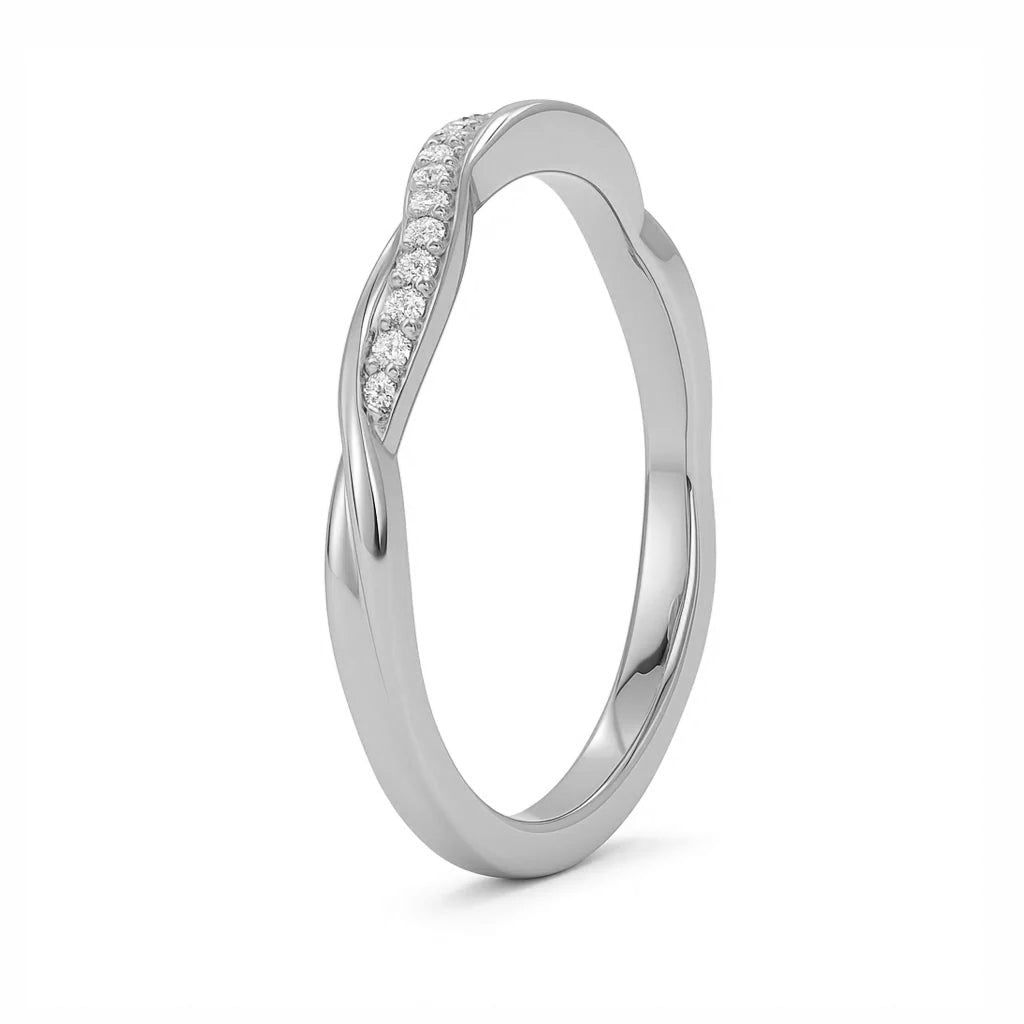 Claribel Lab Diamond Ring
