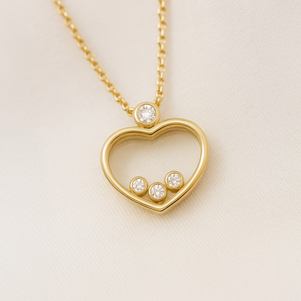 Forever In My Heart Lab Diamond Necklace