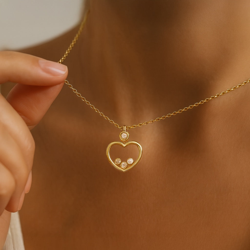 Forever In My Heart Lab Diamond Necklace