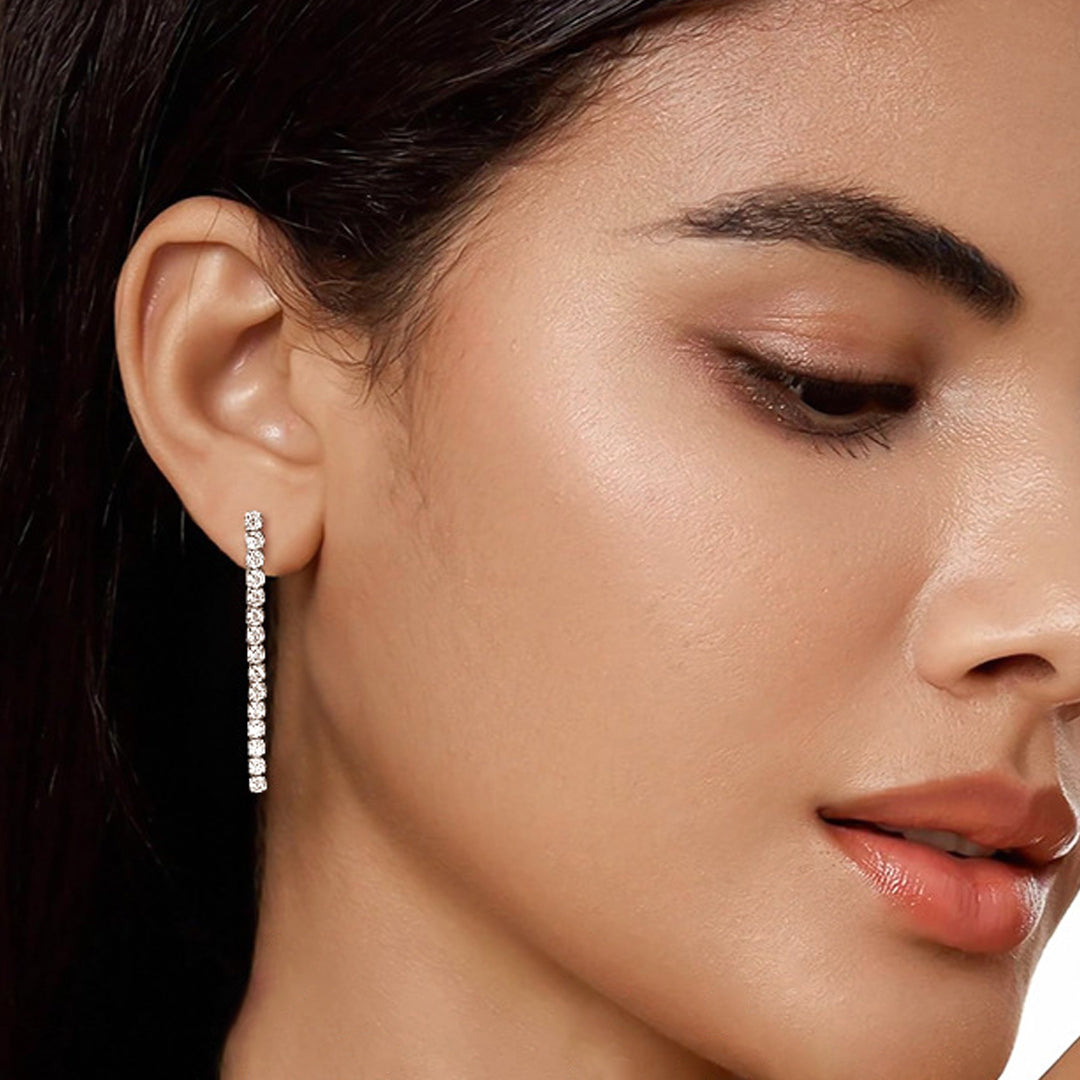 Patricia Row Stone Moissanite Earrings