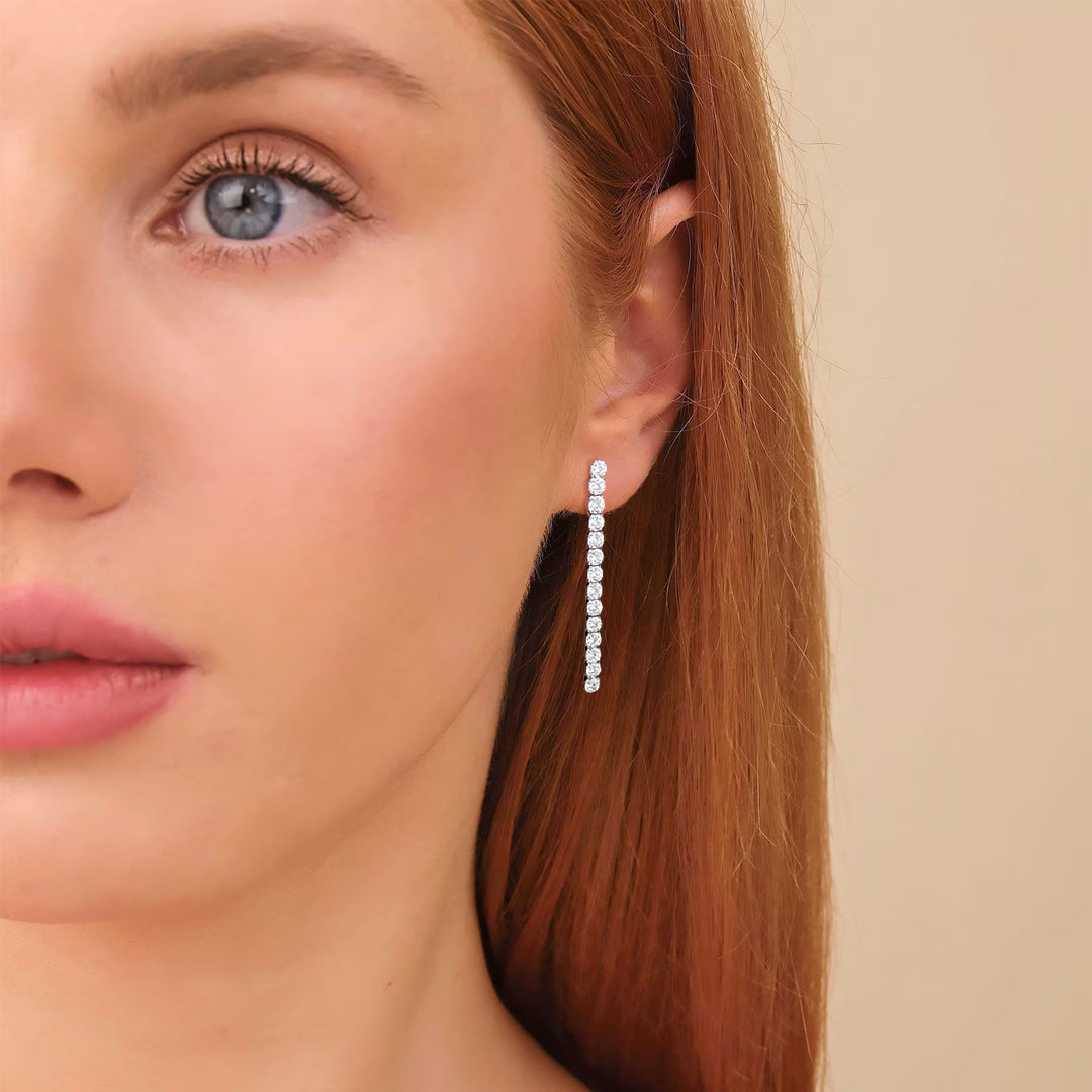 Patricia Row Stone Moissanite Earrings