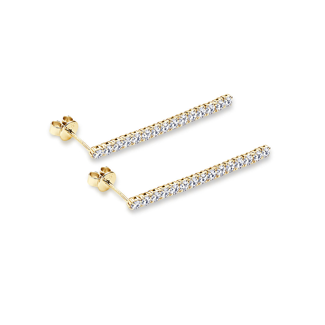 Patricia Row Stone Moissanite Earrings