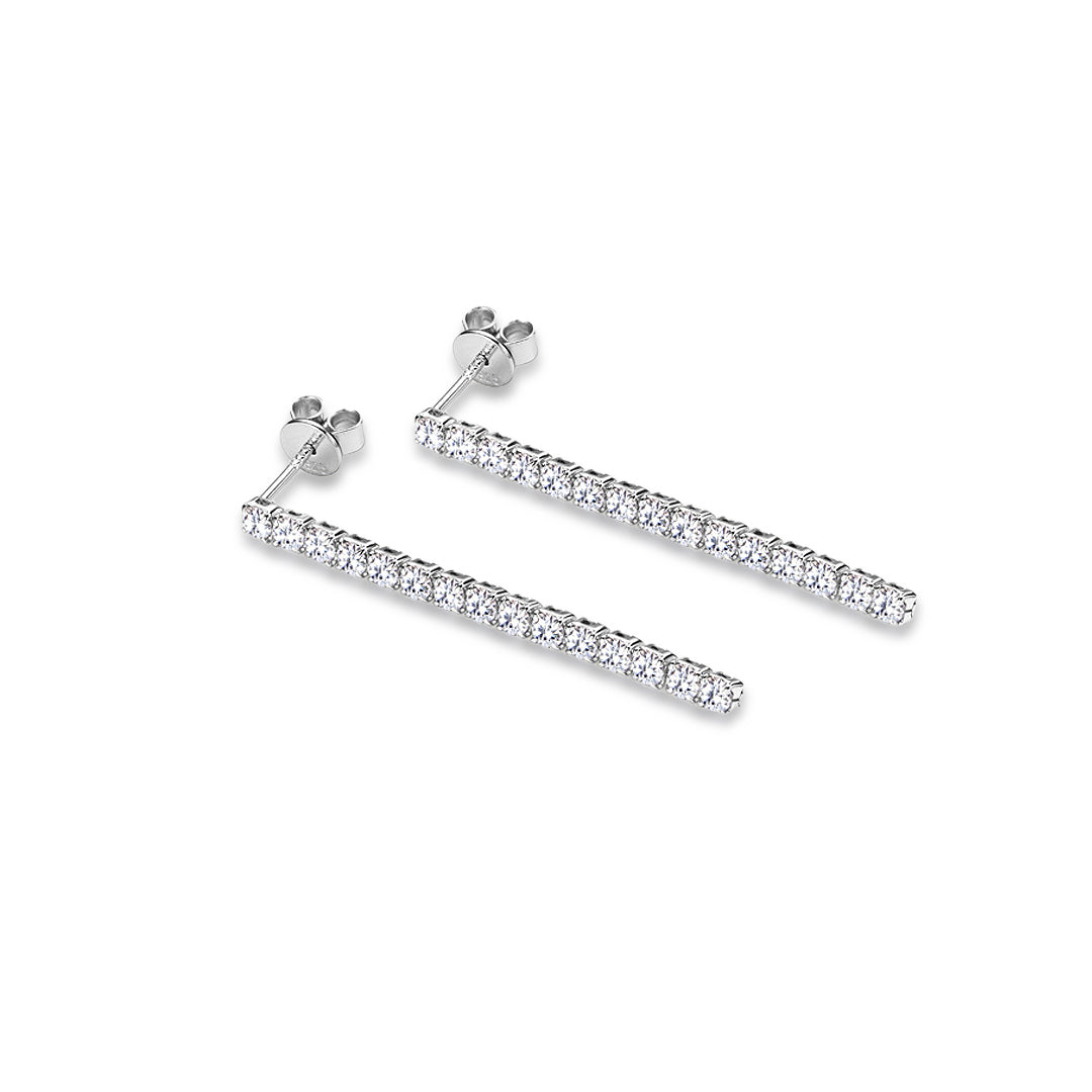 Patricia Row Stone Moissanite Earrings