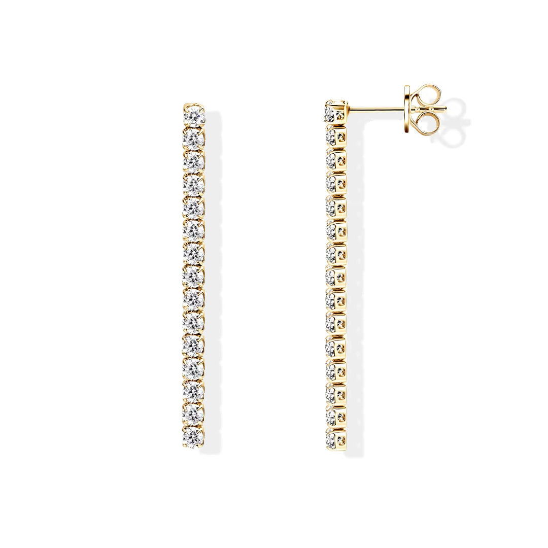 Patricia Row Stone Moissanite Earrings