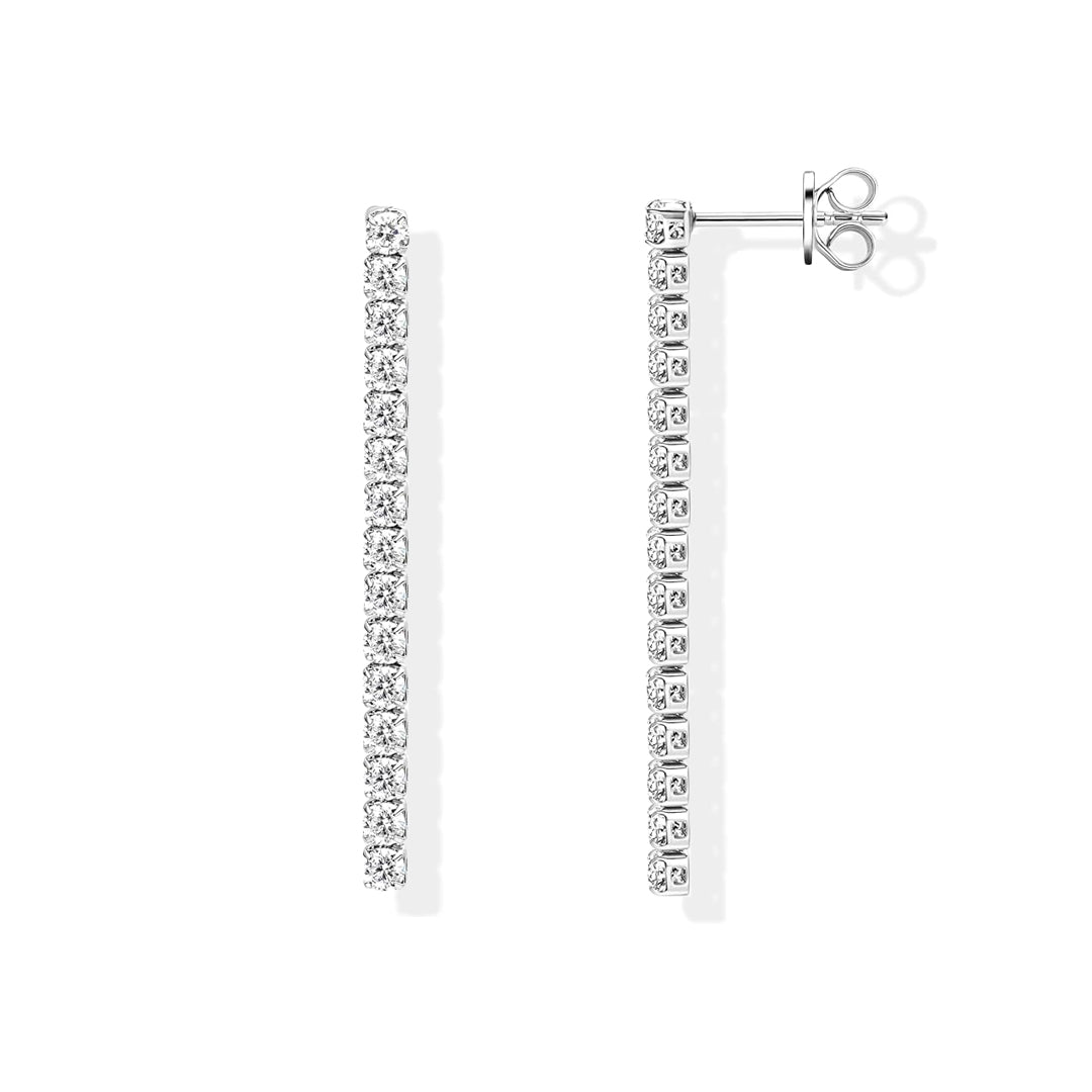 Patricia Row Stone Moissanite Earrings
