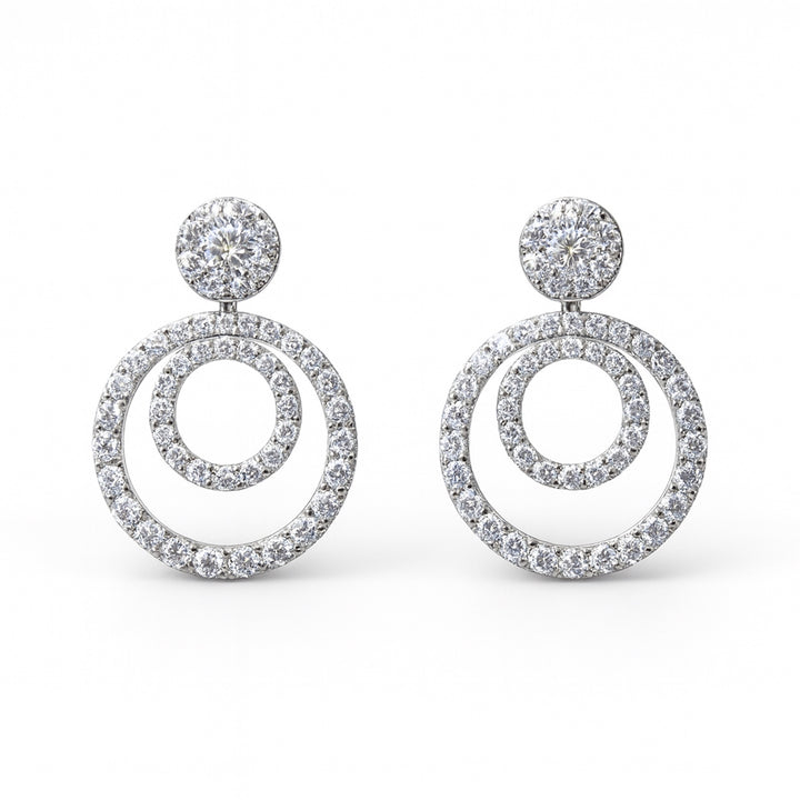 Kalea 3-in-1 Convertible Lab Diamond Earrings