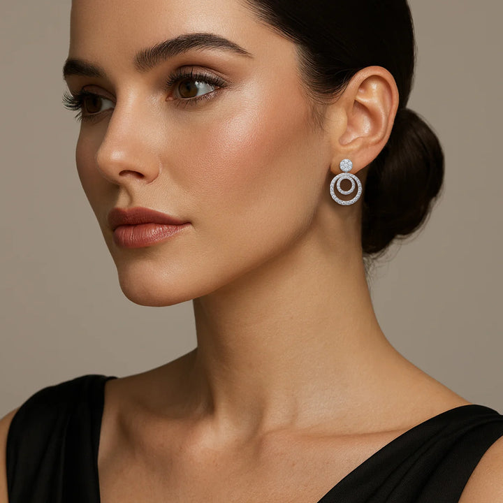 Kalea 3-in-1 Convertible Lab Diamond Earrings