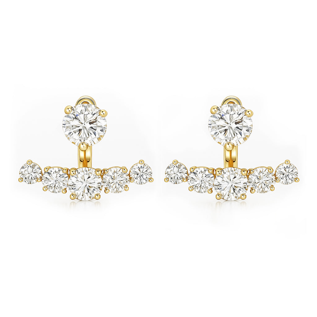 Solana 2-piece Moissanite Earring