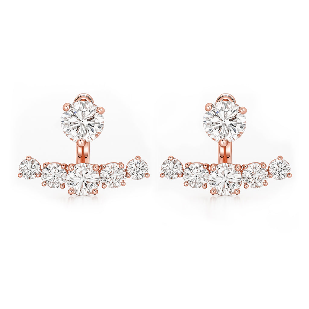 Solana 2-piece Moissanite Earring