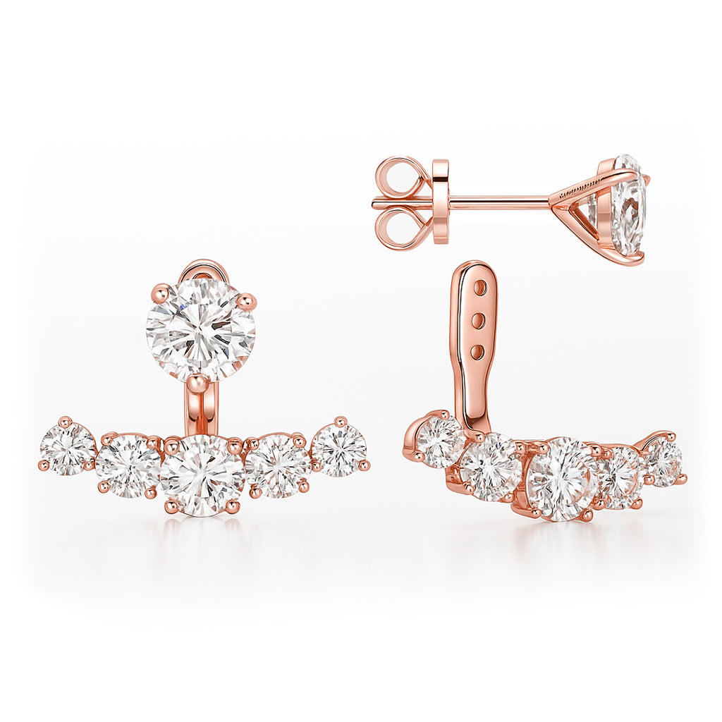 Solana 2-piece Moissanite Earring