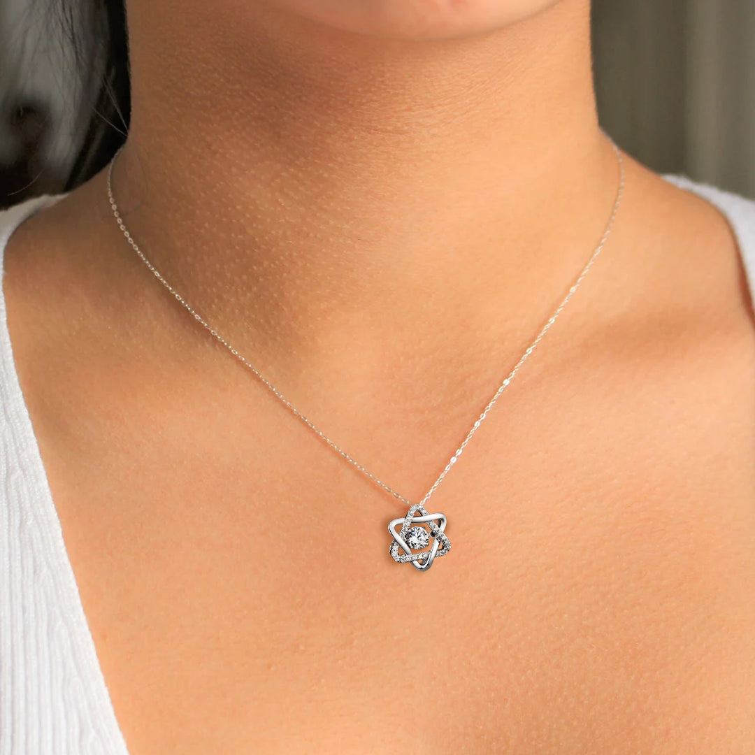 Star Of David Moissanite Necklace