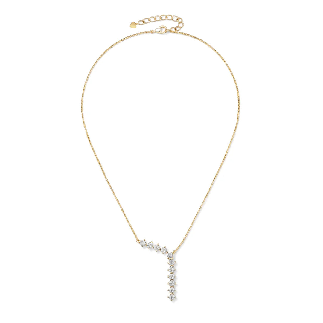 Starry Drip Moissanite Necklace