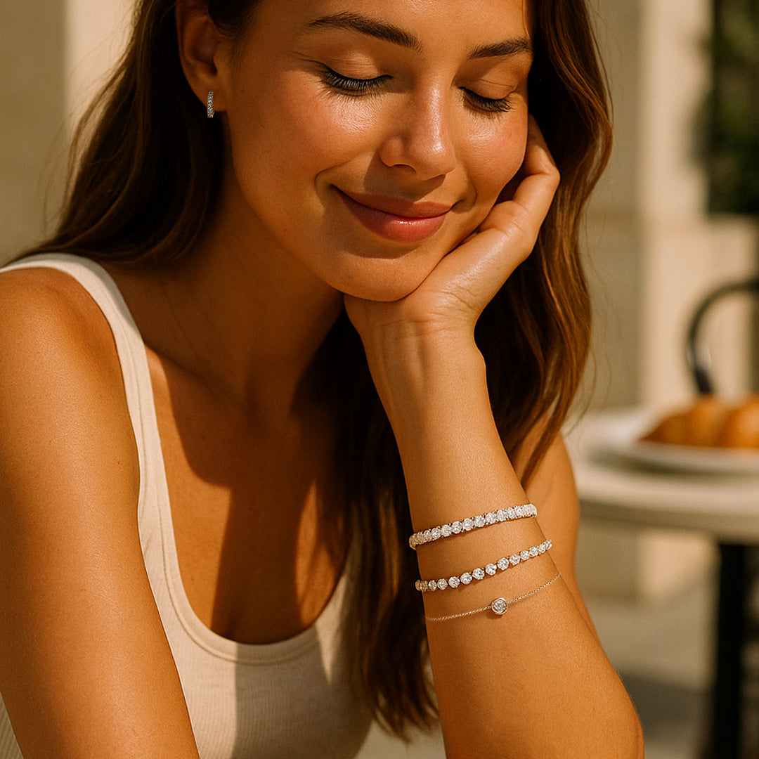 Celestia Tennis Moissanite Bracelet