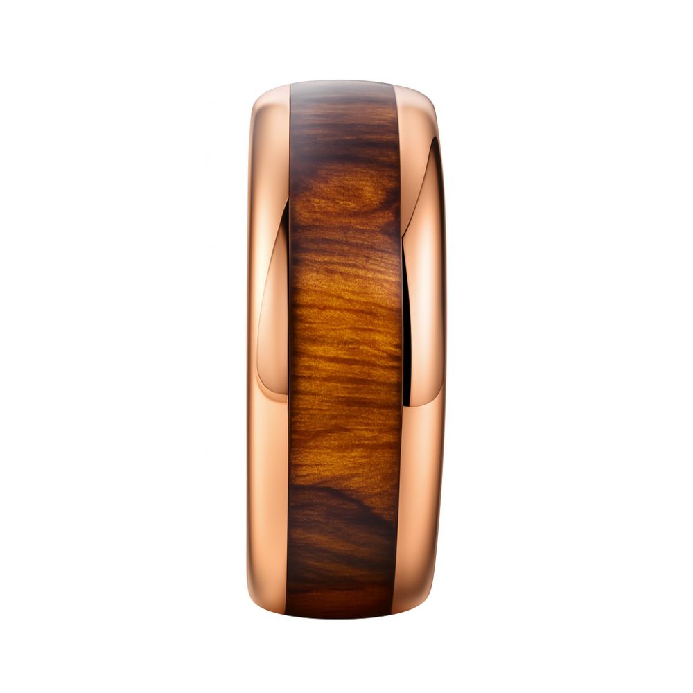 The Sierra Tungsten Inlay Ring For Men