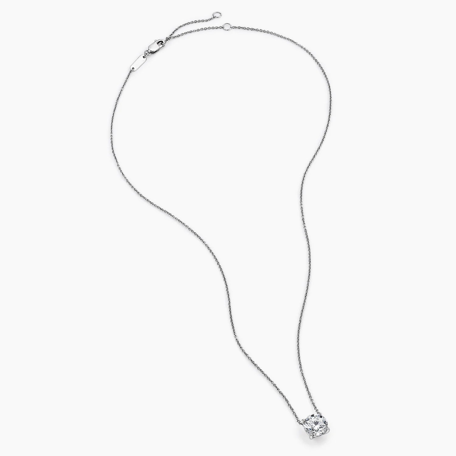 Celestia Solitaire Moissanite Pendant