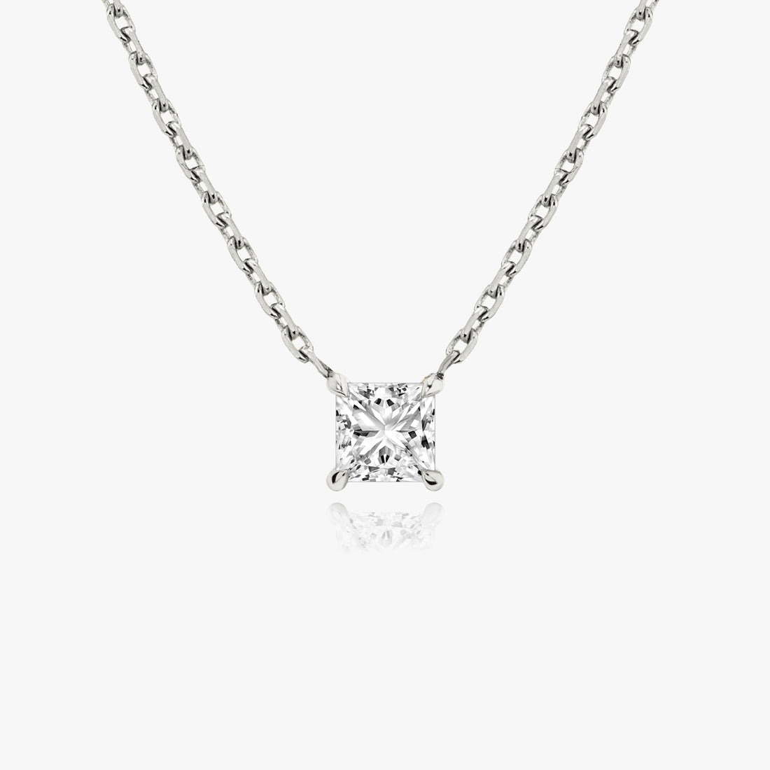 Princess cut Pendant