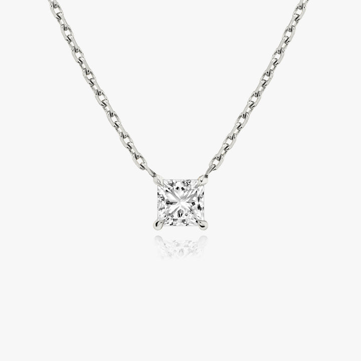 Princess cut Pendant